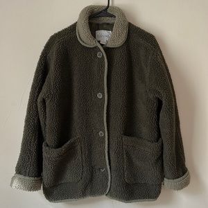 Vintage Teddy Chore Coat